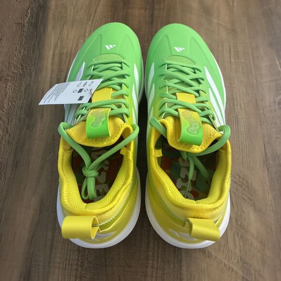 Adidas Adizero Impact TPU Candy Green Yellow Men Size 10 Baseball Cleats JR7827 main image 5